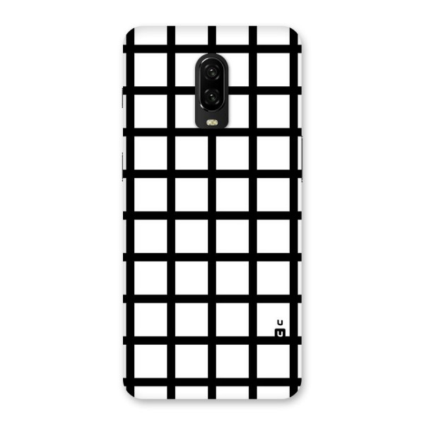 Aesthetic Grid Lines Back Case for OnePlus 6T