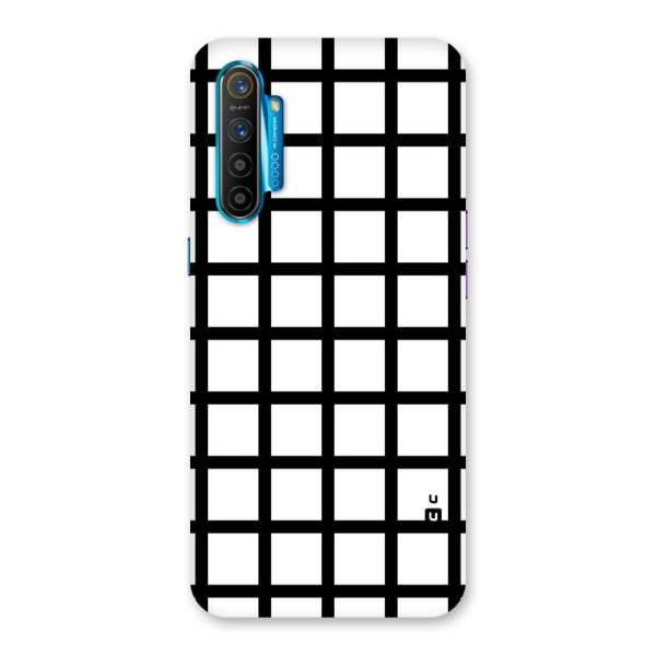 Aesthetic Grid Lines Back Case for Realme XT