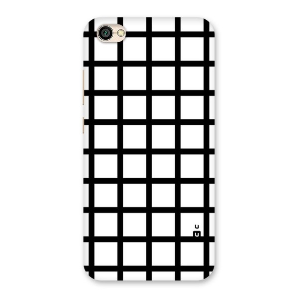 Aesthetic Grid Lines Back Case for Redmi Y1 Lite