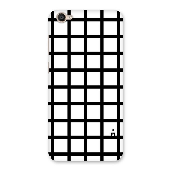 Aesthetic Grid Lines Back Case for Vivo Y55s