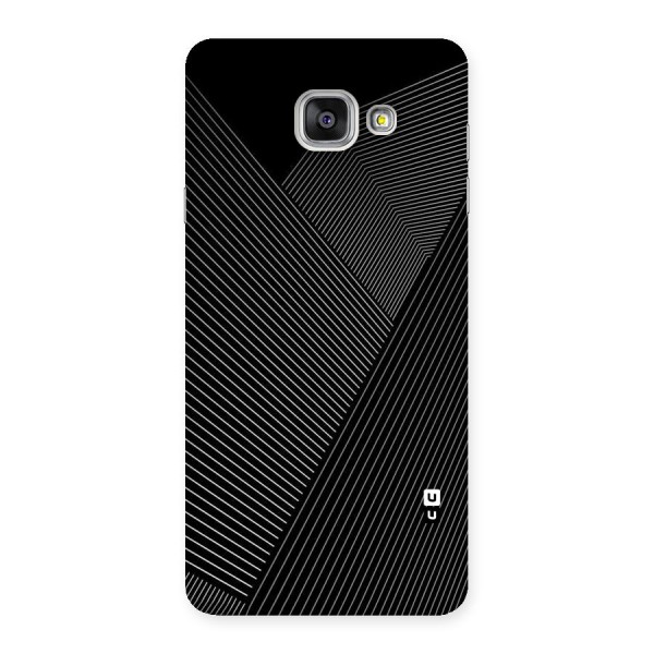 Aesthetic White Stripes Back Case for Galaxy A7 2016