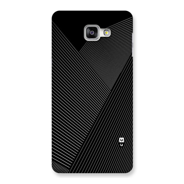 Aesthetic White Stripes Back Case for Galaxy A9