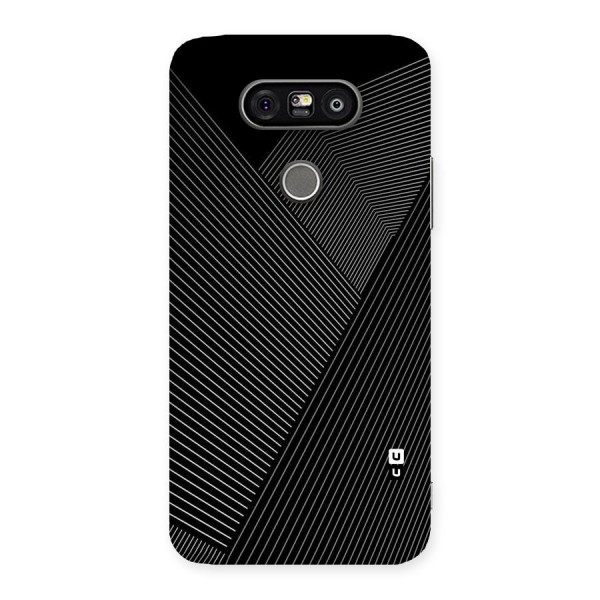 Aesthetic White Stripes Back Case for LG G5