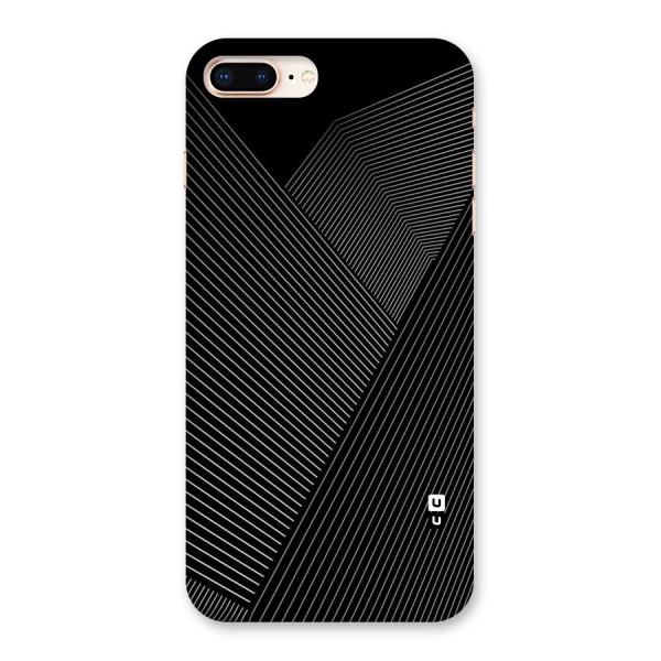 Aesthetic White Stripes Back Case for iPhone 8 Plus