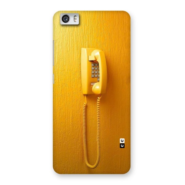 Aesthetic Yellow Telephone Back Case for Xiaomi Redmi Mi5