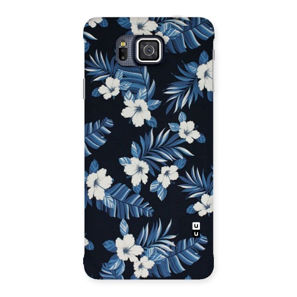 Aesthicity Floral Back Case for Galaxy Alpha