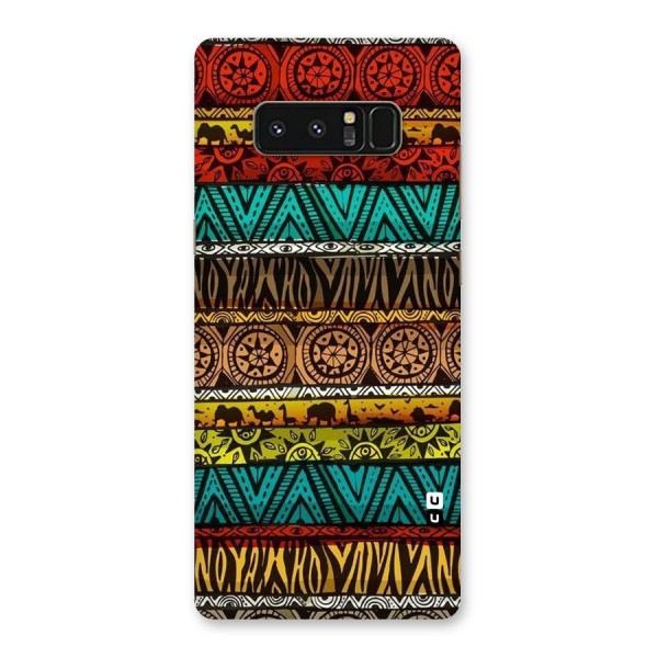 African Design Pattern Back Case for Galaxy Note 8