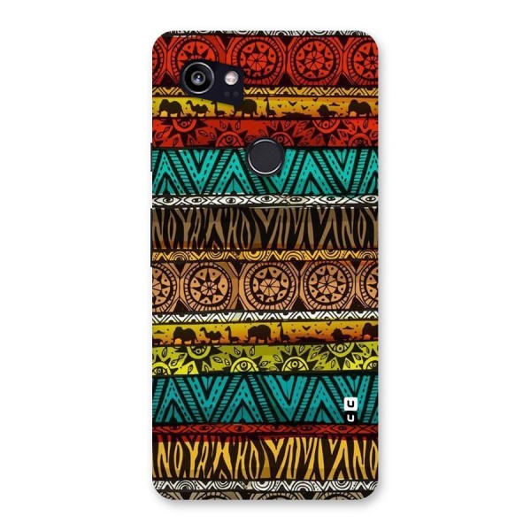 African Design Pattern Back Case for Google Pixel 2 XL