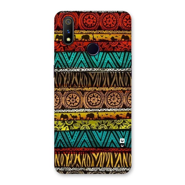 African Design Pattern Back Case for Realme 3 Pro