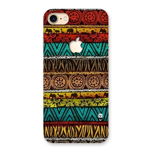 African Design Pattern Back Case for iPhone 7 Apple Cut