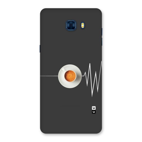 After Coffee Back Case for Galaxy C7 Pro