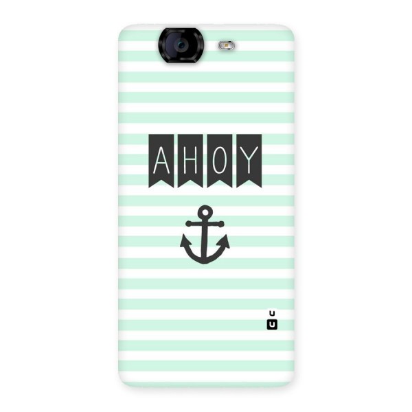 Ahoy Sailor Back Case for Canvas Knight A350