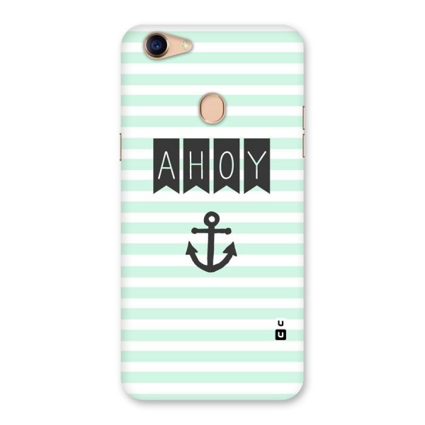 Ahoy Sailor Back Case for Oppo F5