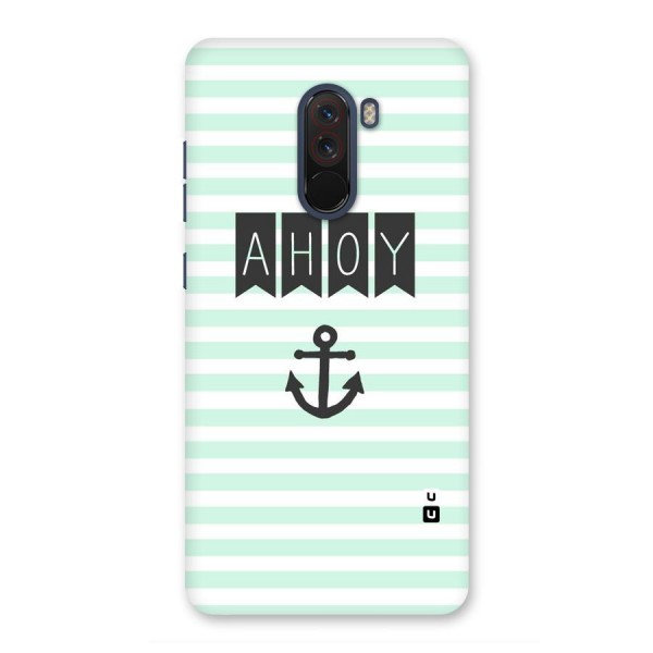 Ahoy Sailor Back Case for Poco F1