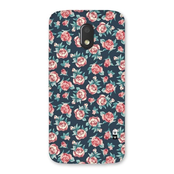 All Art Bloom Back Case for Moto E3 Power