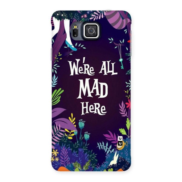 All Mad Back Case for Galaxy Alpha