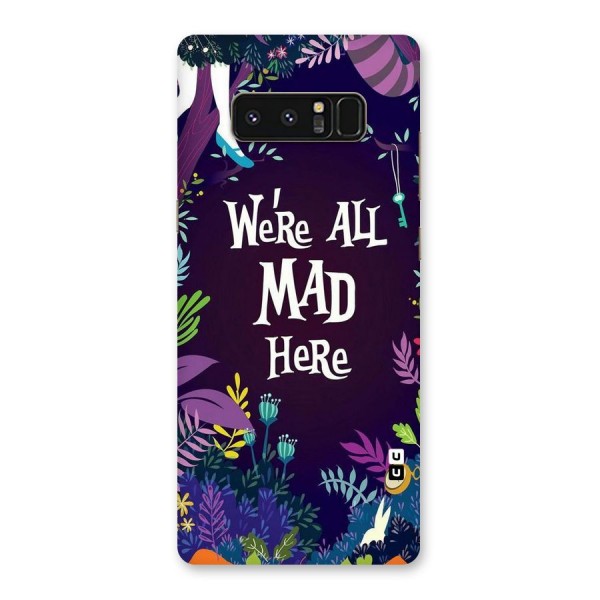 All Mad Back Case for Galaxy Note 8