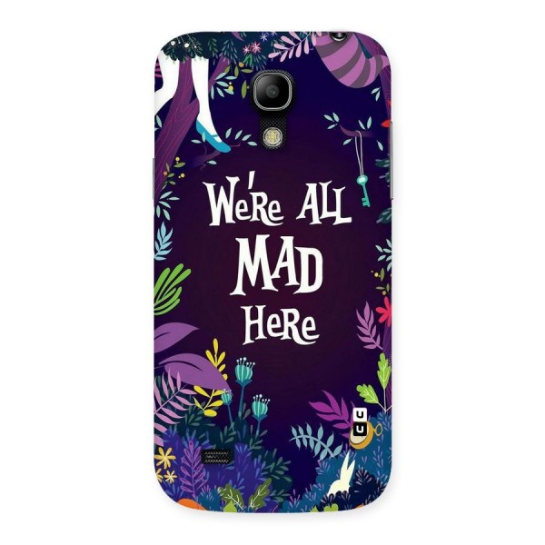 All Mad Back Case for Galaxy S4 Mini