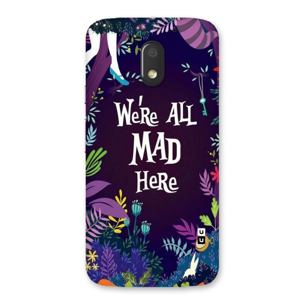 All Mad Back Case for Moto E3 Power