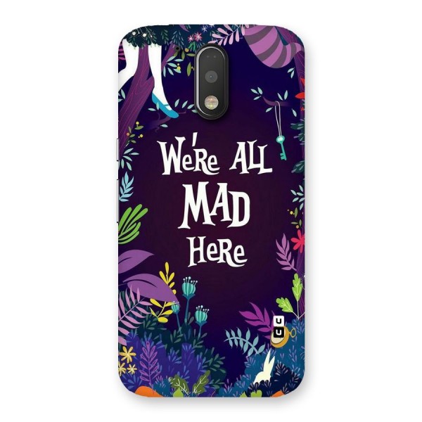 All Mad Back Case for Motorola Moto G4