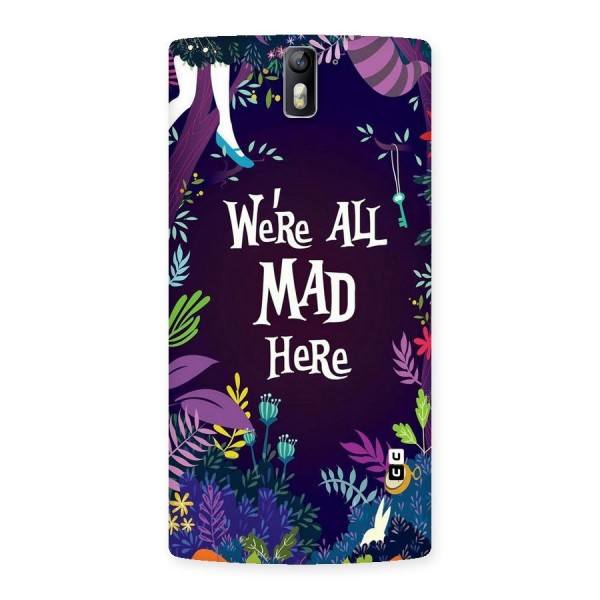 All Mad Back Case for One Plus One