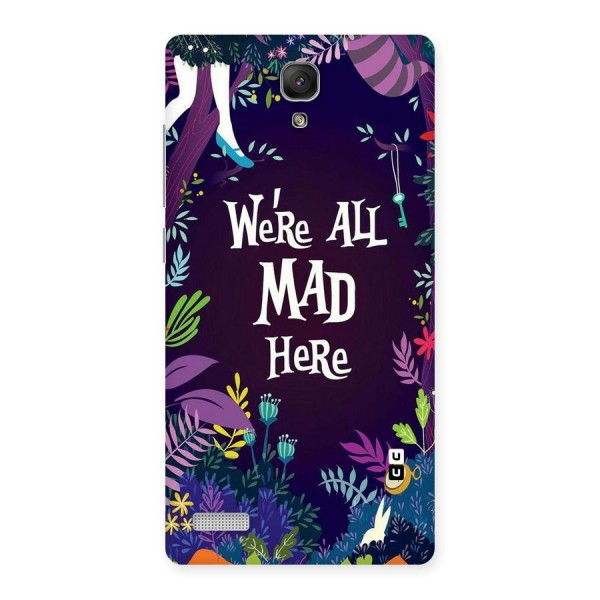 All Mad Back Case for Redmi Note