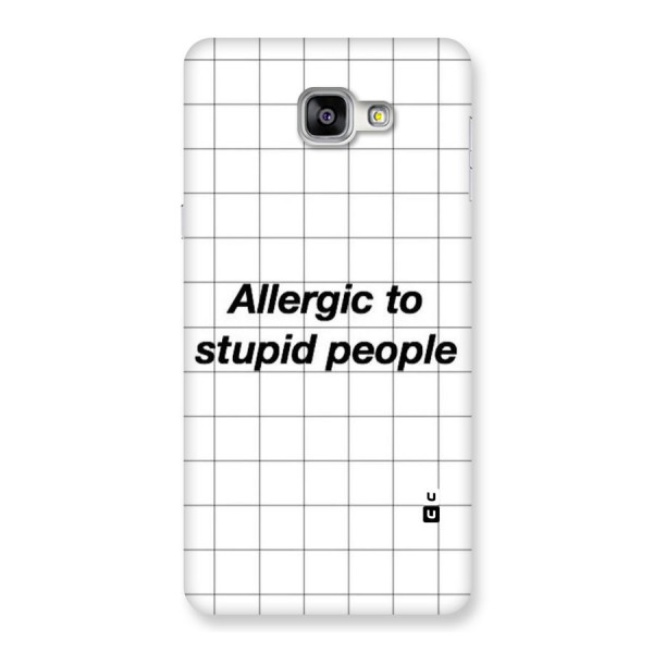 Allergic Back Case for Galaxy A9