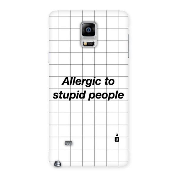 Allergic Back Case for Galaxy Note 4