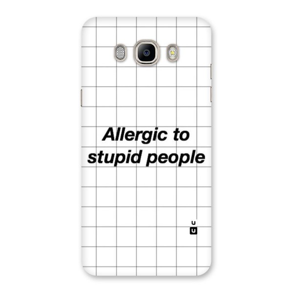 Allergic Back Case for Galaxy On8