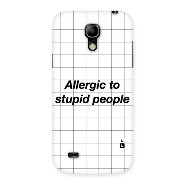 Allergic Back Case for Galaxy S4 Mini