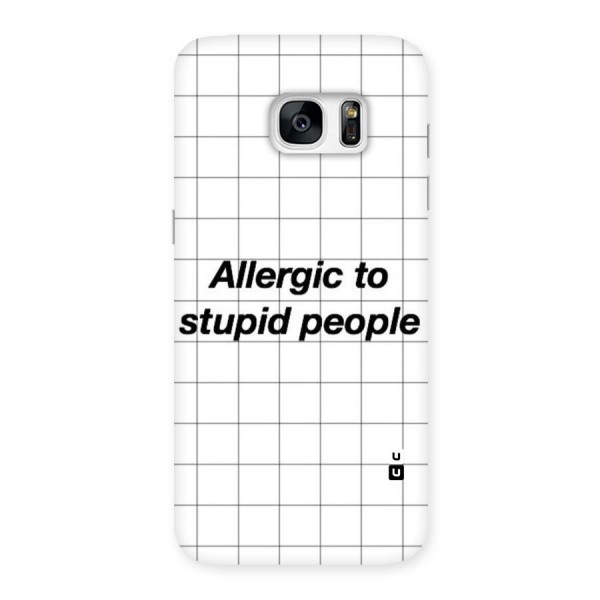 Allergic Back Case for Galaxy S7 Edge