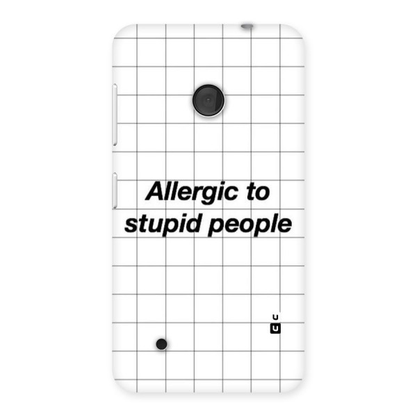 Allergic Back Case for Lumia 530