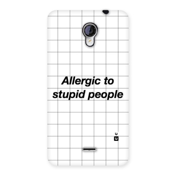 Allergic Back Case for Micromax Unite 2 A106