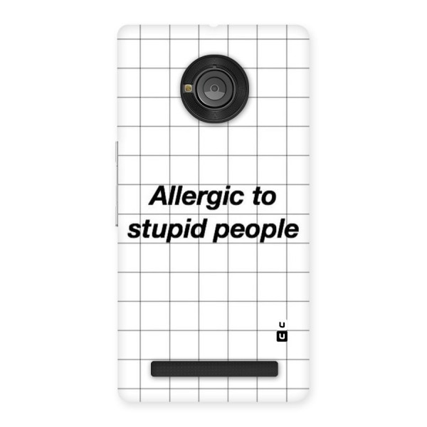 Allergic Back Case for Yu Yuphoria