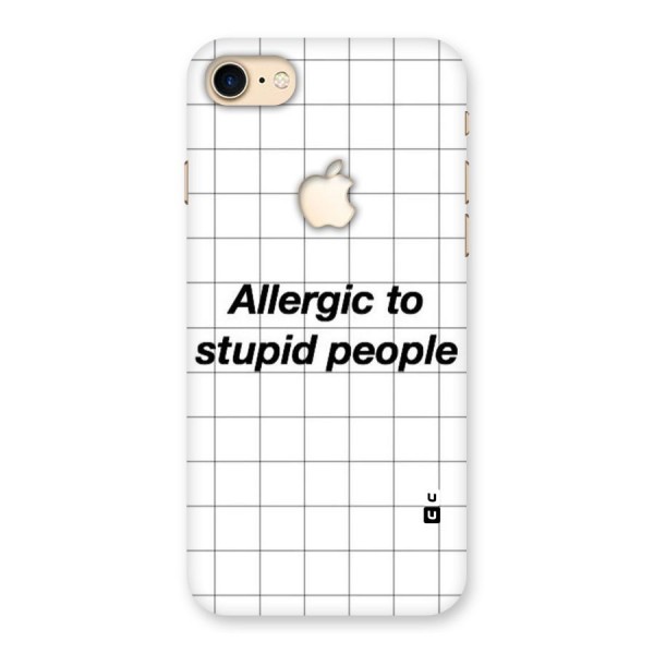 Allergic Back Case for iPhone 7 Apple Cut