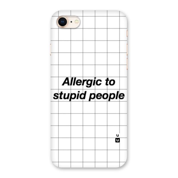 Allergic Back Case for iPhone 8
