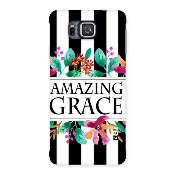 Amazing Grace Back Case for Galaxy Alpha