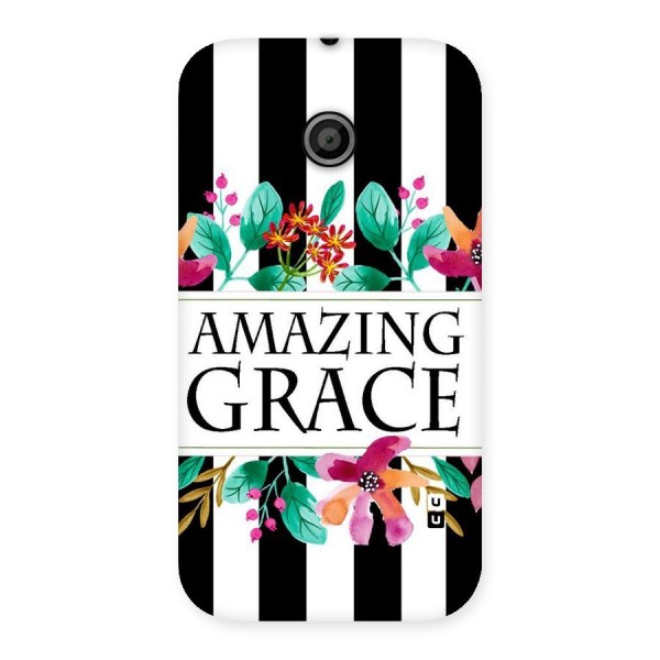 Amazing Grace Back Case for Moto E