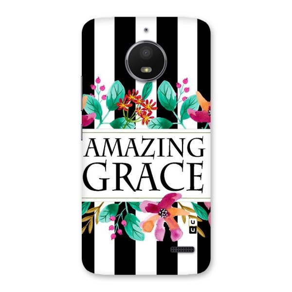 Amazing Grace Back Case for Moto E4