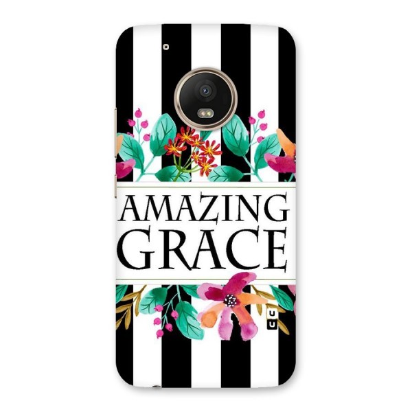 Amazing Grace Back Case for Moto G5 Plus