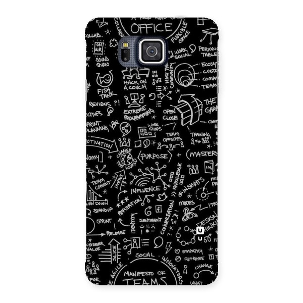 Anatomy Pattern Back Case for Galaxy Alpha