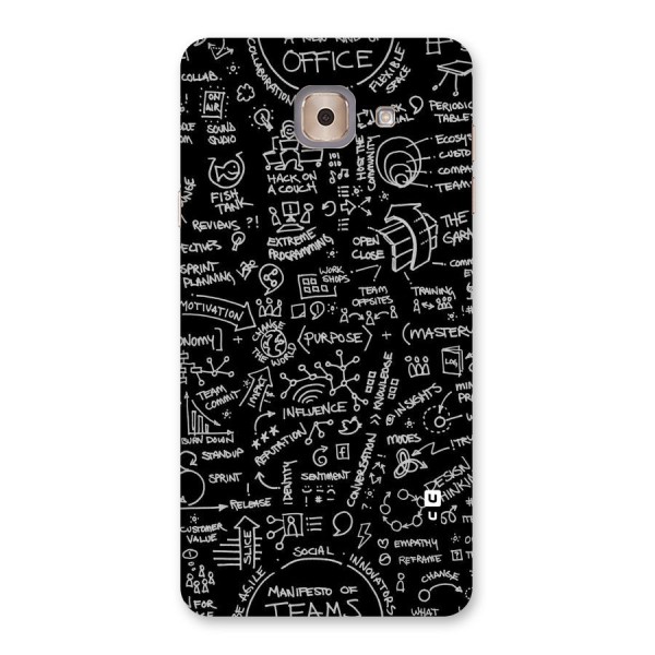 Anatomy Pattern Back Case for Galaxy J7 Max