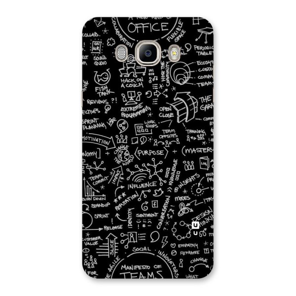 Anatomy Pattern Back Case for Galaxy On8