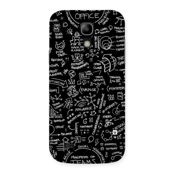 Anatomy Pattern Back Case for Galaxy S4 Mini