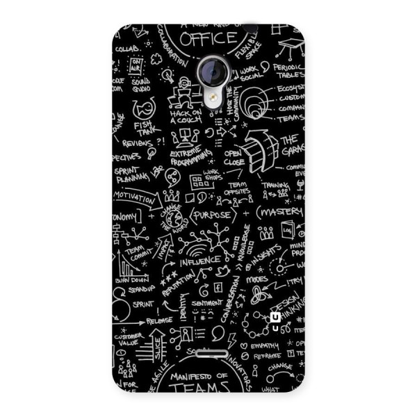 Anatomy Pattern Back Case for Micromax Unite 2 A106