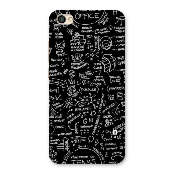 Anatomy Pattern Back Case for Redmi Y1 Lite