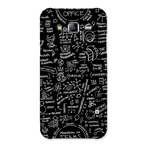 Anatomy Pattern Back Case for Samsung Galaxy J5