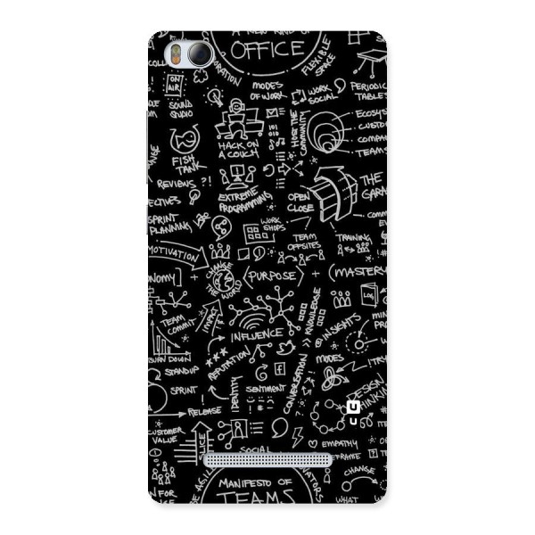 Anatomy Pattern Back Case for Xiaomi Mi4i