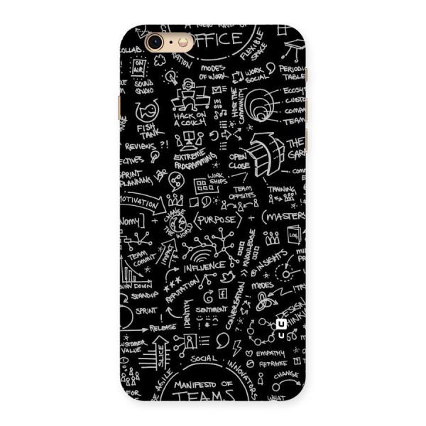 Anatomy Pattern Back Case for iPhone 6 Plus 6S Plus