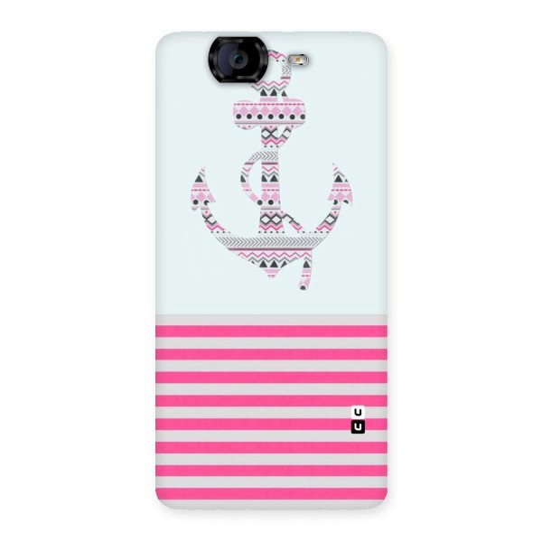 Anchor Design Stripes Back Case for Canvas Knight A350